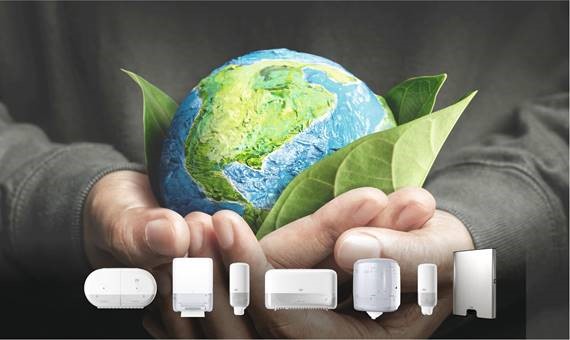 Tork introduceert certificering  voor CO2-neutrale dispensers