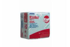 WypAll® sopdoek X80 Plus, Hydroknit®, ¼-vouw, 1-laags, groen, 35,5x33,5cm, 8x30st