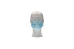 CMT pp non woven mondmasker 3-laags blauw