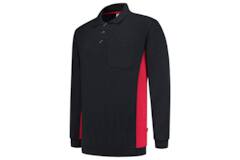 Tricorp Polosweater Bicolor Borstzak Navy/Red 3XL