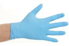 Semperguard Sapphire Handschoenen Nitril Poedervrij Violetblauw Small (6-7), 10x200st