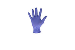 CMT soft nitril handschoenen paars poedervrij food grade medium (7-8)