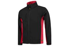 Tricorp Softshell Bicolor Black/Red 2XL