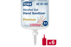 Tork Alcohol Gel voor Handdesinfectie transparant