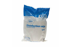 CMT disinfection wipes wit XL navul. 18x22cm 680 wipes/zak (14019N)