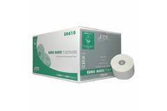 Euro Toiletpapier met dop tissue wit