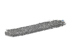 Vikan Klamvochtige mop, Klittenband, 120 cm, Grijs