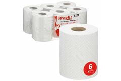 WypAll® Reach™ papieren doekjes 1-laags wit 38x183cm 430doek/rol