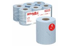 WypAll® Reach™ papieren doekjes 1-laags blauw 38x183cm 430doek/rol