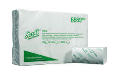 Scott® handdoek Xtra Airflex® I-vouw 1-laags wit 315x20cm 15x240st