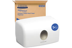 Aquarius® handdoek dispenser C-vouw wit 159x287x140mm