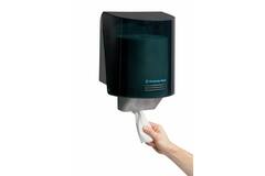 Kimberly-Clark Professional® poetsdoek dispenser centrefeed grijs 370x260x260mm