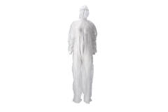 CMT Coverall Non Woven PE Coating Wit XL
