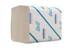 Scott® toiletpapier 2-laags wit gevouwen 186x117cm 36x220vel