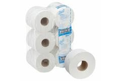 Scott® toiletpapier Performance mini jumbo 2-laags wit 200mtr/95cm