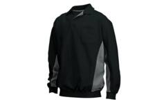 Tricorp Polosweater Bicolor Borstzak Black/Grey M