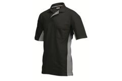 Tricorp Poloshirt Bicolor Borstzak Black/Grey M