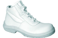 MTS M'White Food-Shoes® Creon+ mod. 401 wit S2 hoog met veters 42