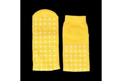 CMT anti-slip sokken geel largemaat  43-46