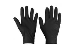Innfinitt Touch nitril handschoenen, zwart, poedervrij, X-Small (5-6)