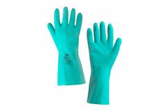 Jackson Safety® G80 handschoen, nitril, chemical resistant, groen, 33cm, maat 9