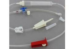 R-Lock transfusiesysteem met 3-wegkraan Flow Stop
