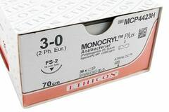 Monocryl Plus 3-0 MCP4423H FS-2 hechtdraad 70cm