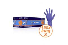 Klinion 150 Nitril SMALL lang manchet handschoenen Accelerator Free