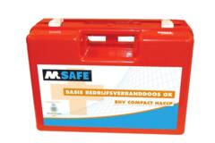 M-Safe EHBO bedrijfsverbanddoos OK BHV HACCP Oranje Kruis VB24-29